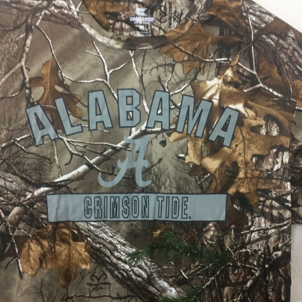 Alabama Crimson Tide Realtree Extra Camo T-Shirt - Picture 3 of 5